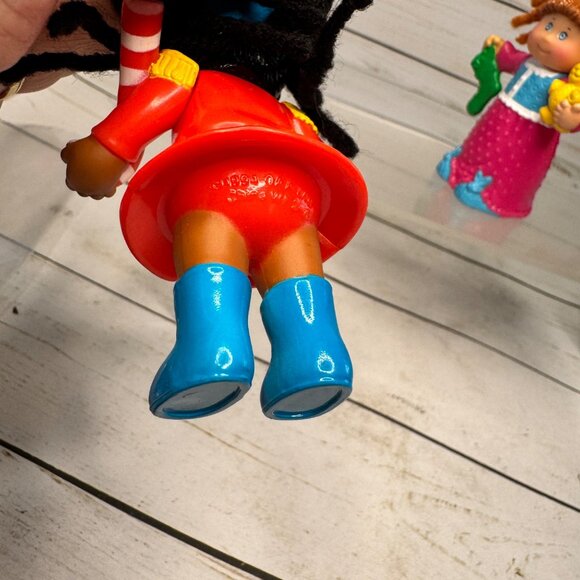 Cabbage Patch Kids McDonalds Toys Lot of 3 Vtg 1992 1993 Figures Yarn Hair - Picture 10 of 11